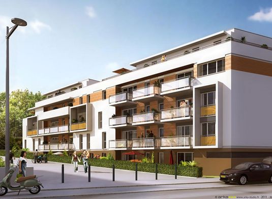 Vue du programme côté rue