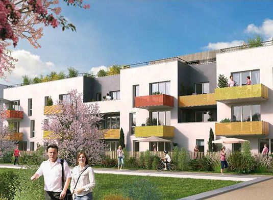 Vue programme côté parc