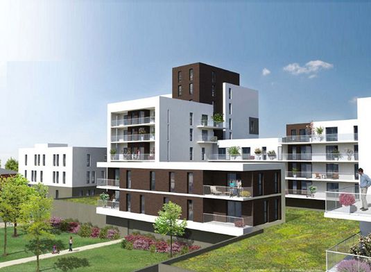 Vue programme côté jardin