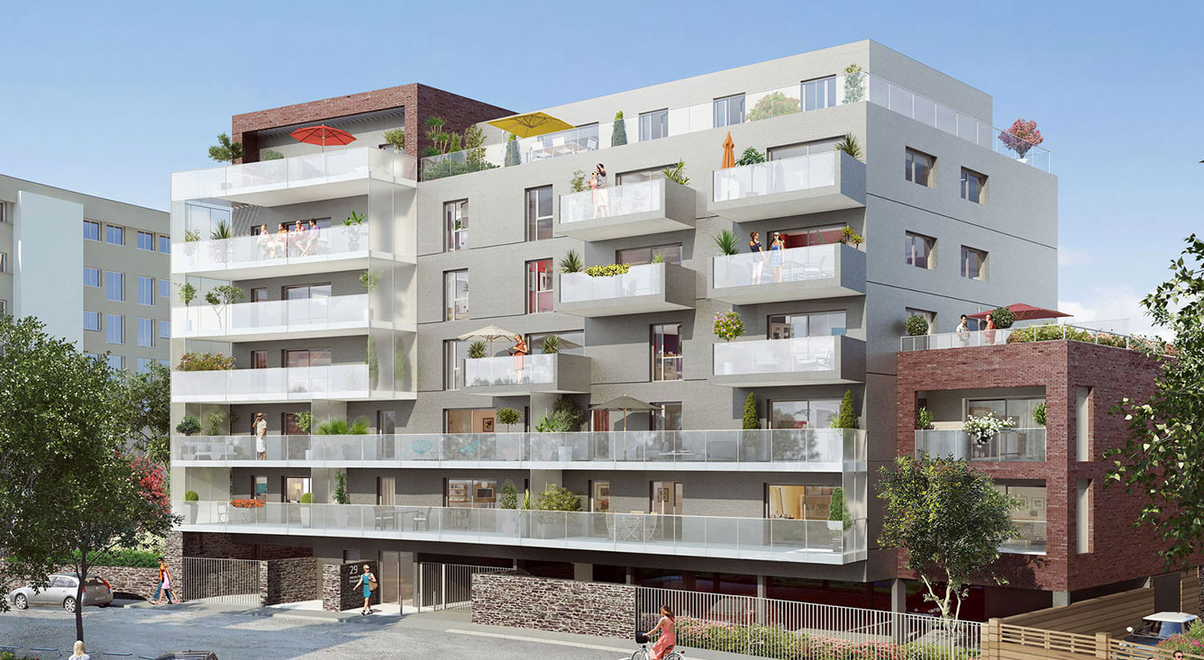 Faubourg SaintHélier, programme neuf à Rennes