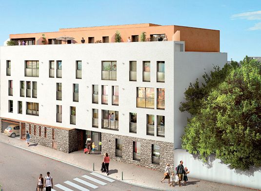 Vue du programme côté rue