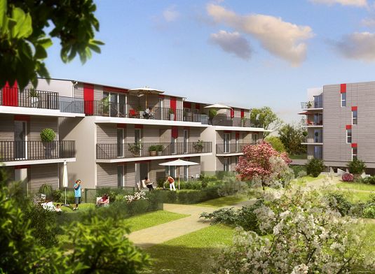 Vue sur Plots 3 côté jardin