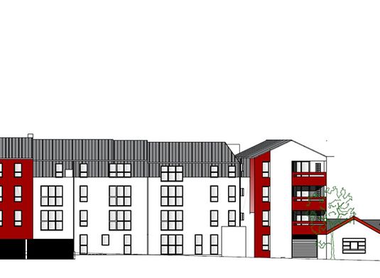 Vue sur facade