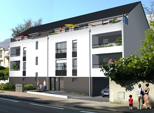 Vue programme côté rue
