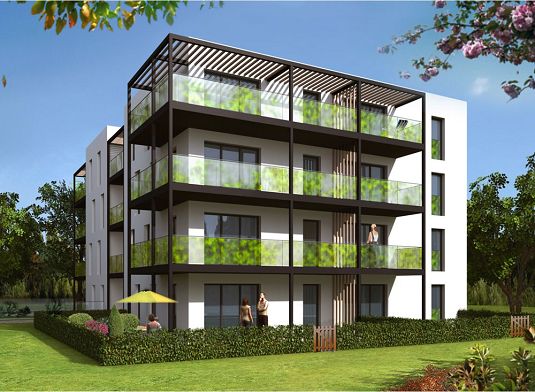 Vue programme côté jardin