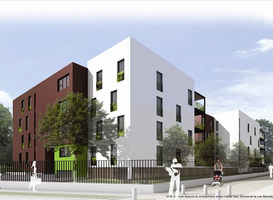 Vue programme côté rue