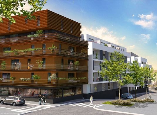 Vue du programme côté rue