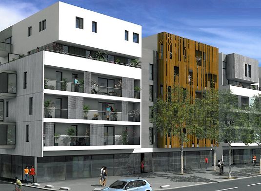 Vue programme côté rue