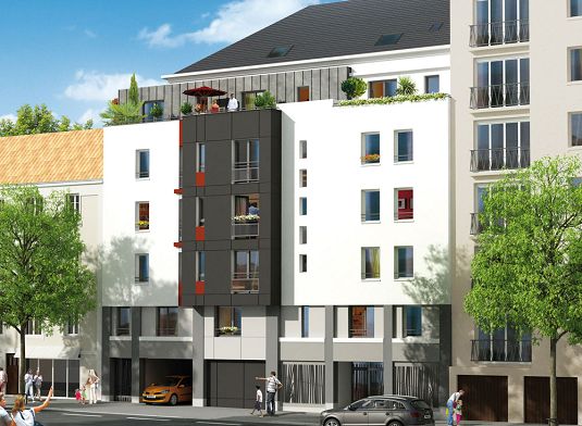 Vue programme côté rue