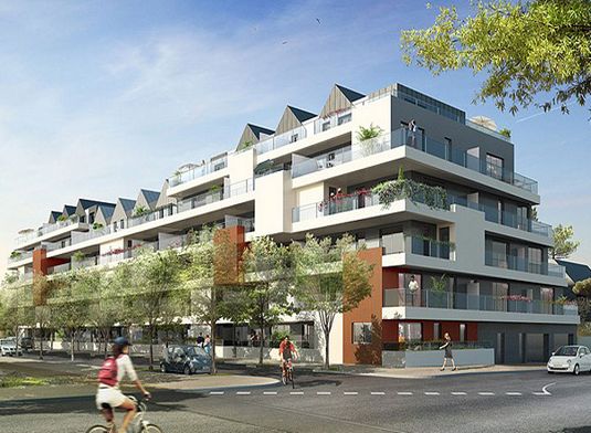Vue programme côté boulevard