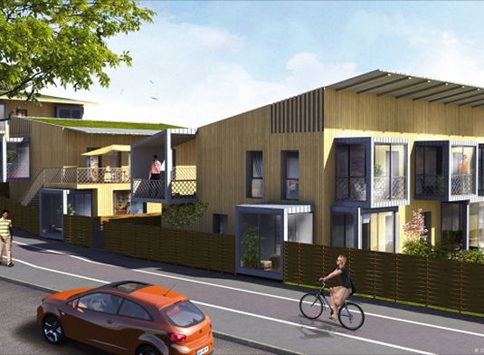 Vue programme côté rue