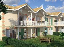 Patio de Mauriac Bât A B : programme neuf à Lanton