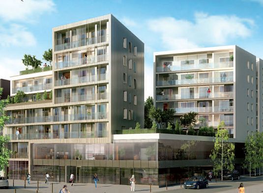 Vue du programme côté rue