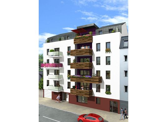 Vue du programme côté rue