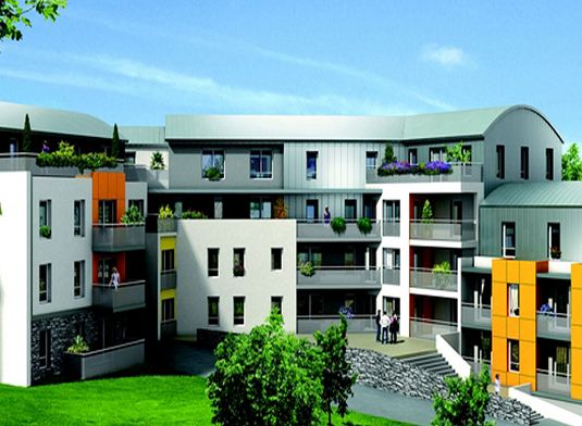Vue du bâtiment côté jardin
