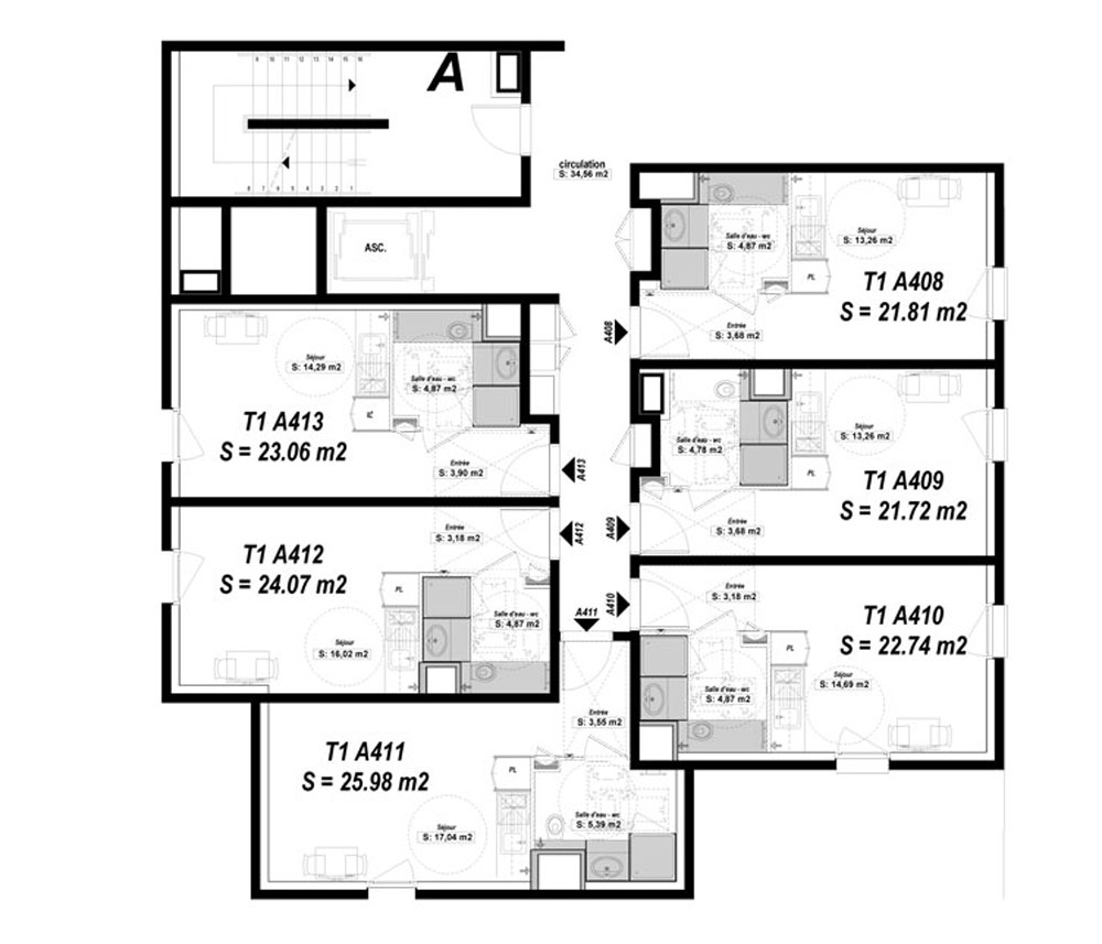 plan appartement rennes
