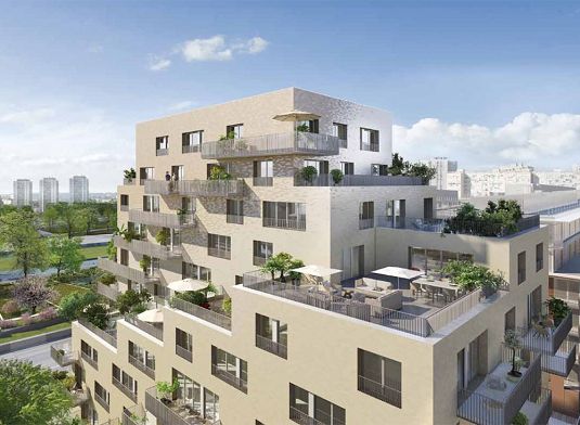 Vue sur terrasse