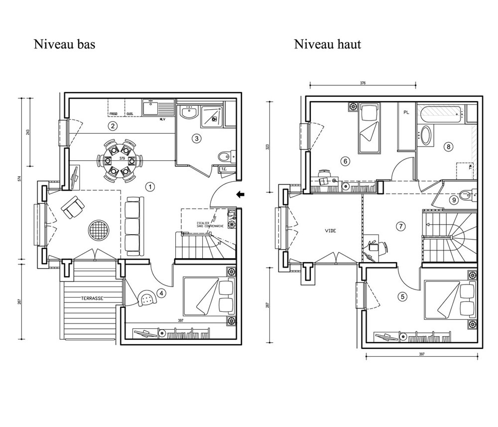 plan appartement duplex gratuit