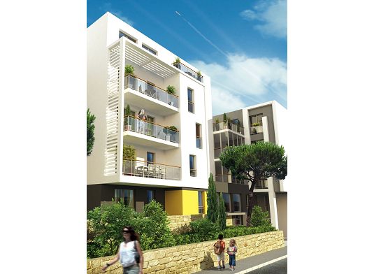 Vue du programme côté rue