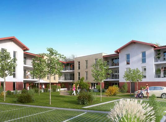 Vue programme côté parc